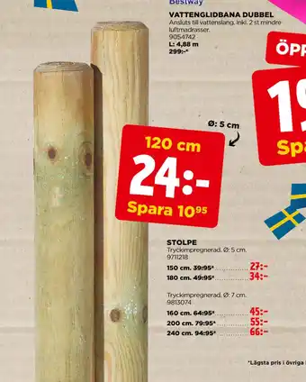 Jem&Fix STOLPE erbjuda