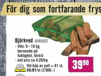 Hornbach Björkved erbjuda