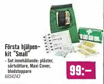 Hornbach Första hjälpen- kit "Small" erbjuda