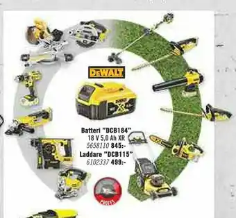 Hornbach Laddare "DCB115" erbjuda