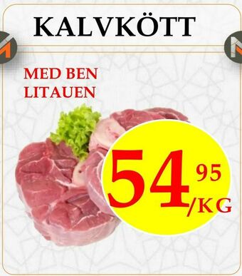 Matmixen Kalvkött erbjuda