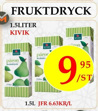Matmixen Fruktdryck erbjuda