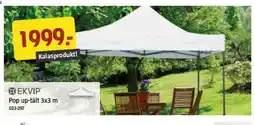 Jula Pop up-tält 3x3 m erbjuda
