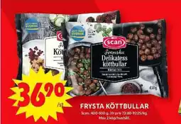 ICA Maxi FRYSTA KÖTTBULLAR erbjuda