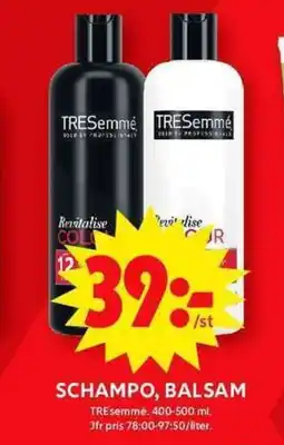 ICA Maxi SCHAMPO, BALSAM erbjuda