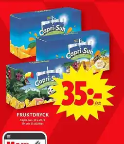 ICA Maxi FRUKTDRYCK erbjuda