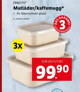 Lidl Matlådor erbjuda