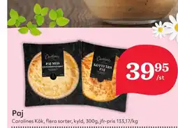 Hemköp Carolines kök matpajer erbjuda