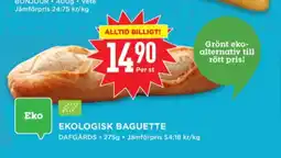 Willys Dafgårds butiksbakat matbröd erbjuda