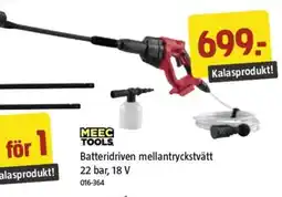 Jula Batteridriven mellantryckstvätt 22 bar, 18 V erbjuda