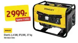 Jula Elverk 2,4 kW, IP23M, 37 kg erbjuda
