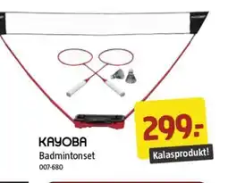 Jula Badmintonset erbjuda