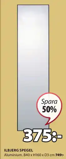 JYSK ILBJERG SPEGEL erbjuda