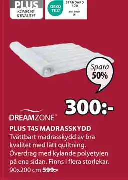 JYSK PLUS T45 MADRASSKYDD erbjuda