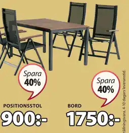 JYSK BORD erbjuda
