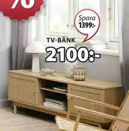 JYSK HALMSTAD TV-BÄNK erbjuda
