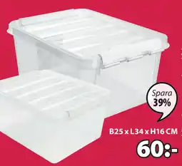 JYSK SMARTSTORE FÖRVARINGSBOXAR erbjuda