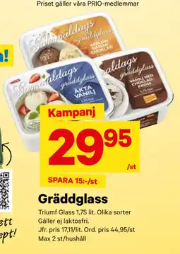 City Gross Gräddglass erbjuda