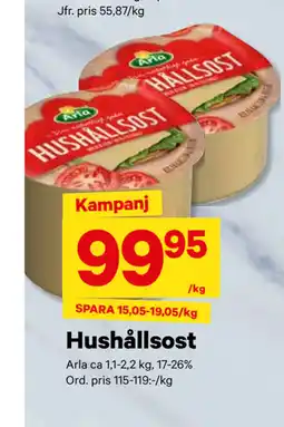 City Gross Hushållsost erbjuda