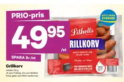 City Gross Grillkorv erbjuda