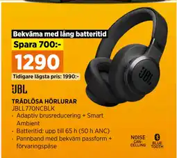Power TRÅDLÖSA HÖRLURAR erbjuda