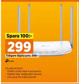 Power TP-LINK TPLARCHC50V3 erbjuda