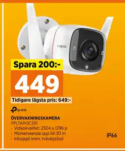 Power ÖVERVAKNINGSKAMERA erbjuda