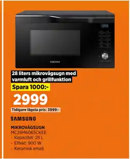 Power MIKROVÅGSUGN erbjuda