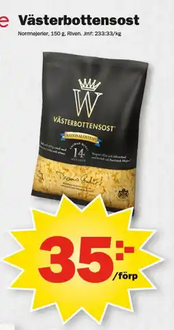 Pekås Västerbottensost erbjuda