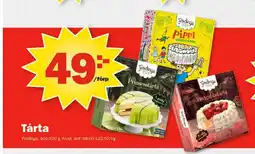 Pekås Tårta erbjuda