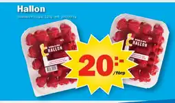 Pekås Hallon erbjuda