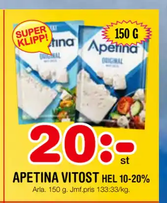 Nya Pulsen APETINA VITOST erbjuda
