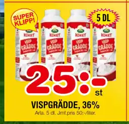 Nya Pulsen VISPGRÄDDE, 36% erbjuda