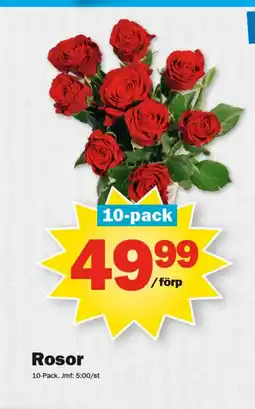 Pekås Rosor erbjuda