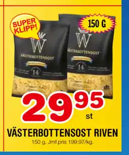 Nya Pulsen VÄSTERBOTTENSOST RIVEN erbjuda