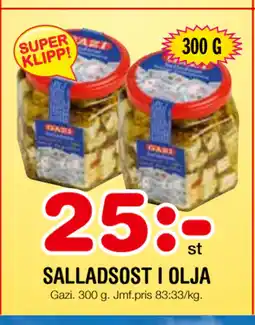 Nya Pulsen SALLADSOST I OLJA erbjuda