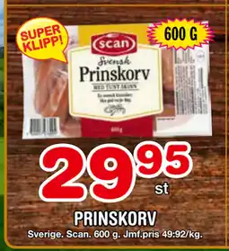 Nya Pulsen PRINSKORV erbjuda