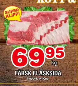 Nya Pulsen FÄRSK FLÄSKSIDA erbjuda