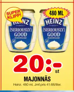 Nya Pulsen MAJONNÄS erbjuda