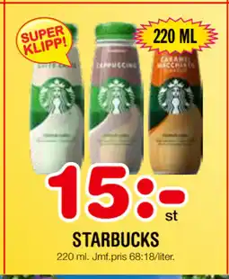 Nya Pulsen STARBUCKS erbjuda