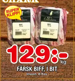 Nya Pulsen FÄRSK BIFF, I BIT erbjuda