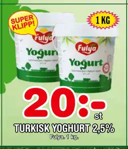 Nya Pulsen TURKISK YOGHURT 2,5% erbjuda