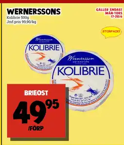MatArket WERNERSSONS erbjuda