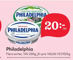 Hemköp Philadelphia erbjuda