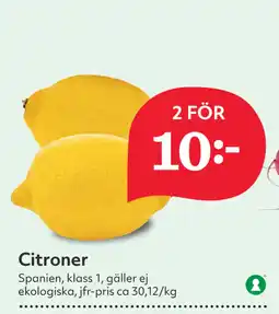Hemköp Citroner erbjuda