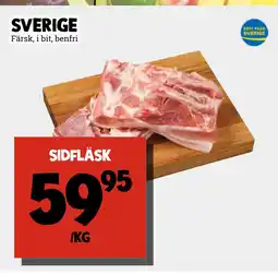 MatArket sidfläsk erbjuda
