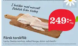 Hemköp Färsk torskfilé erbjuda