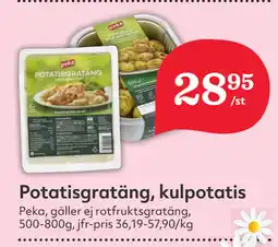 Hemköp Potatisgratäng, kulpotatis erbjuda