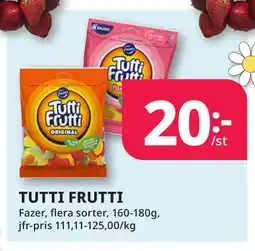 TUTTI FRUTTI