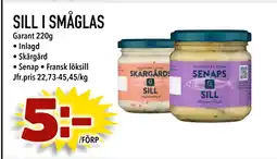 Nelins SILL I SMÅGLAS erbjuda